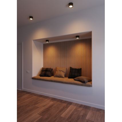Nordlux - LED prigušiva kupatilsko ugradno spot svetlo LANDON SMART LED/8W/230V 2700-6500K IP44 crna