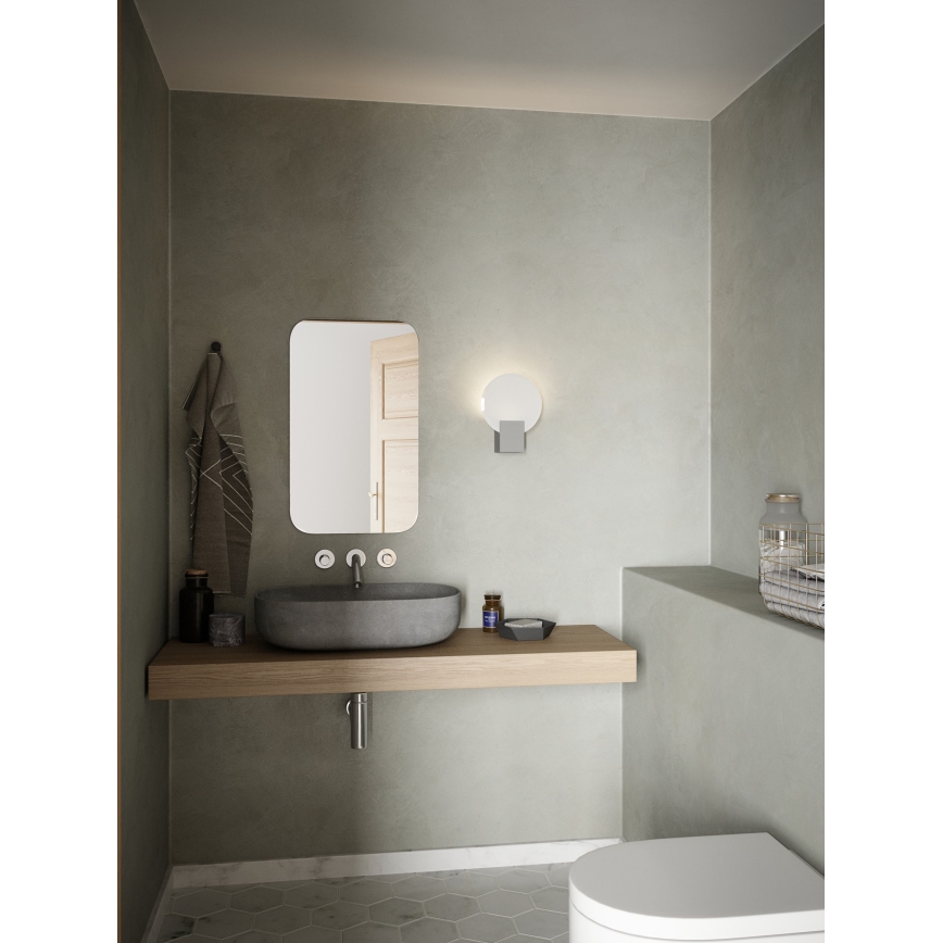 Nordlux - LED prigušiva kupatilska zidna lampa HESTER LED/9,5W/230V IP44 bela
