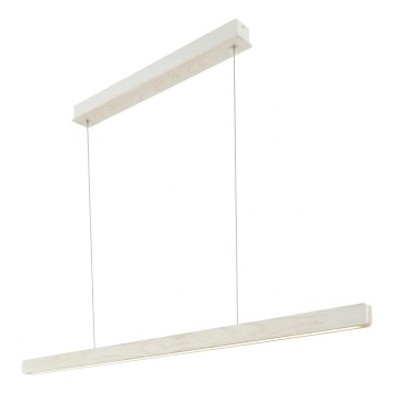 Nordlux - LED prigušiva luster na sajli ILGAS LED/47W/230V 3000K bela/jasen 115 cm