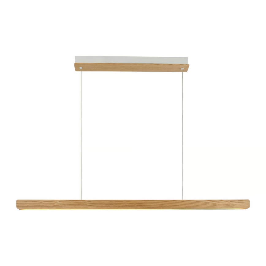 Nordlux - LED prigušiva luster na sajli ILGAS LED/47W/230V 3000K bež/bela/jasen 115 cm
