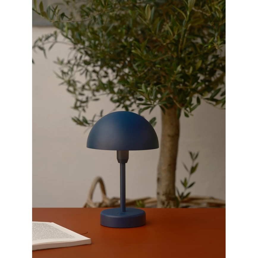 Nordlux - LED prigušiva punjiva dodirna spoljna stona lampa ELLEN LED/2,8W/3,7V 2200 mAh IP44 plava