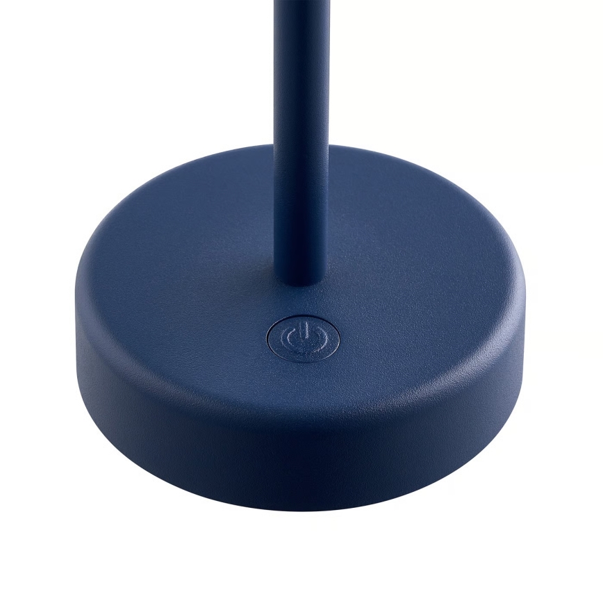 Nordlux - LED prigušiva punjiva dodirna spoljna stona lampa ELLEN LED/2,8W/3,7V 2200 mAh IP44 plava