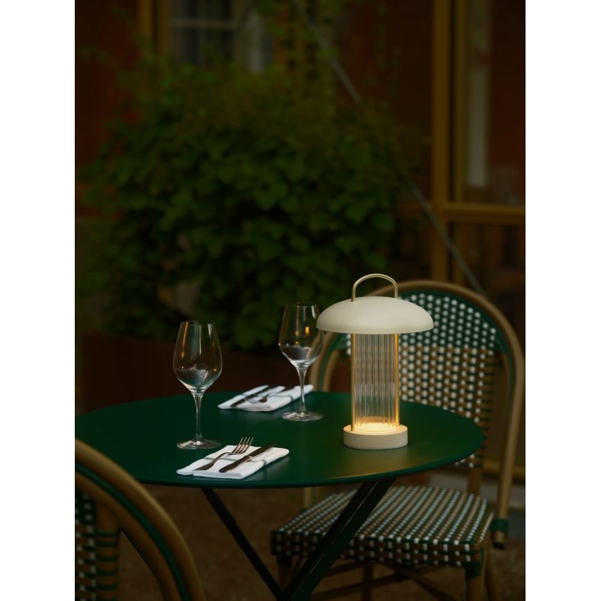 Nordlux - prigušiva LED punjiva dodirna stona lampa MIRANO LED/3W/3,7V bež