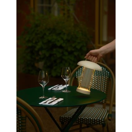 Nordlux - prigušiva LED punjiva dodirna stona lampa MIRANO LED/3W/3,7V bež