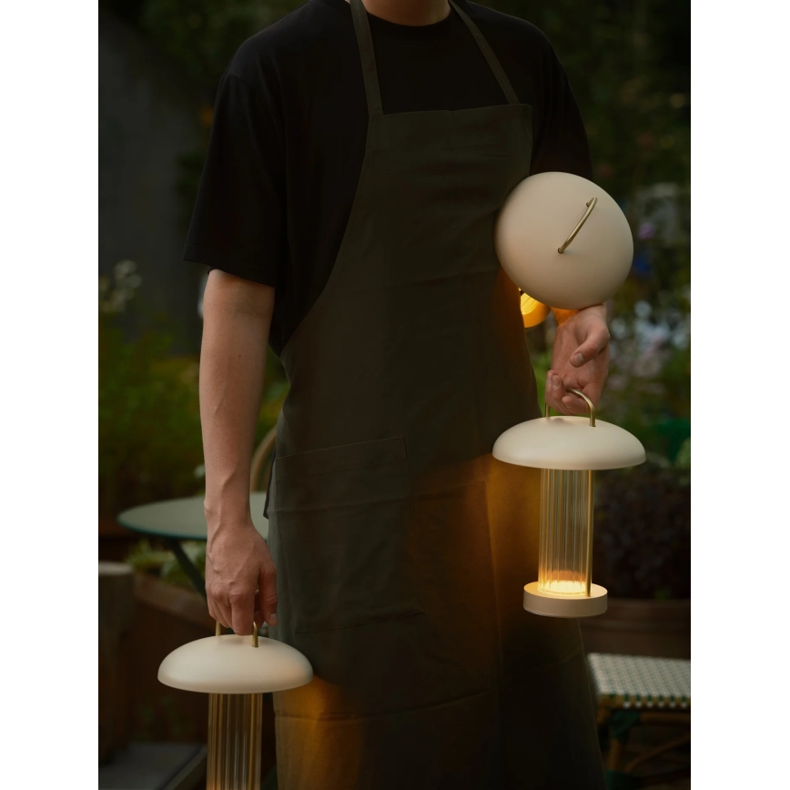 Nordlux - prigušiva LED punjiva dodirna stona lampa MIRANO LED/3W/3,7V bež