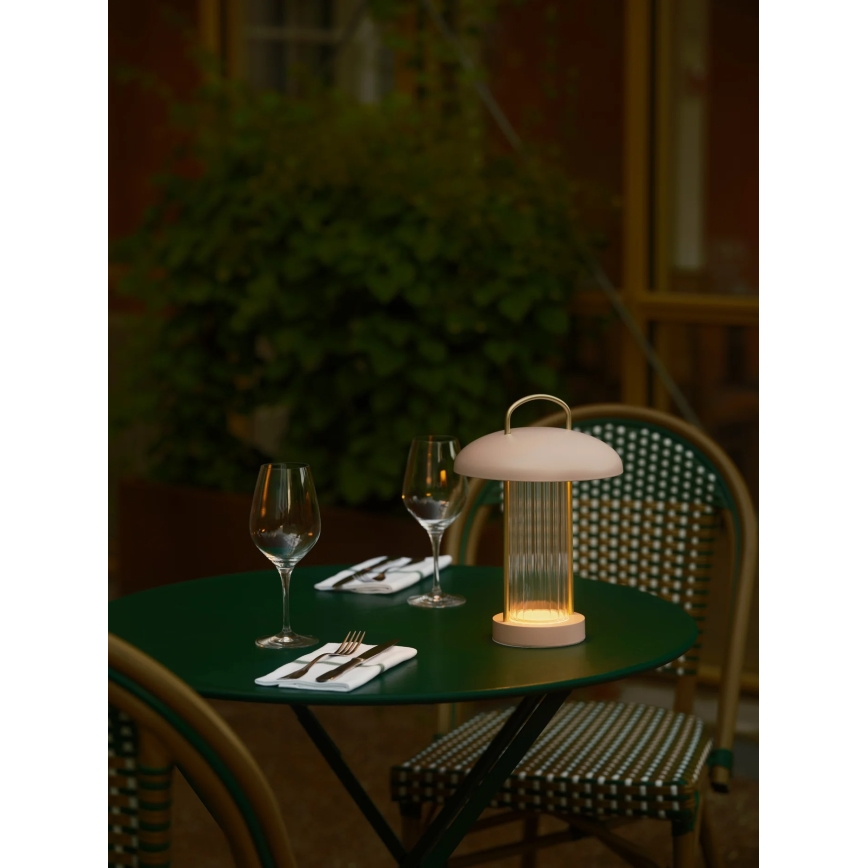 Nordlux - LED prigušiva punjiva dodirna stona lampa MIRANO LED/3W/3,7V ružičasta