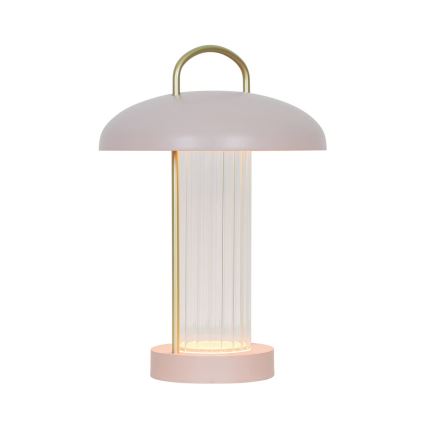 Nordlux - LED prigušiva punjiva dodirna stona lampa MIRANO LED/3W/3,7V ružičasta