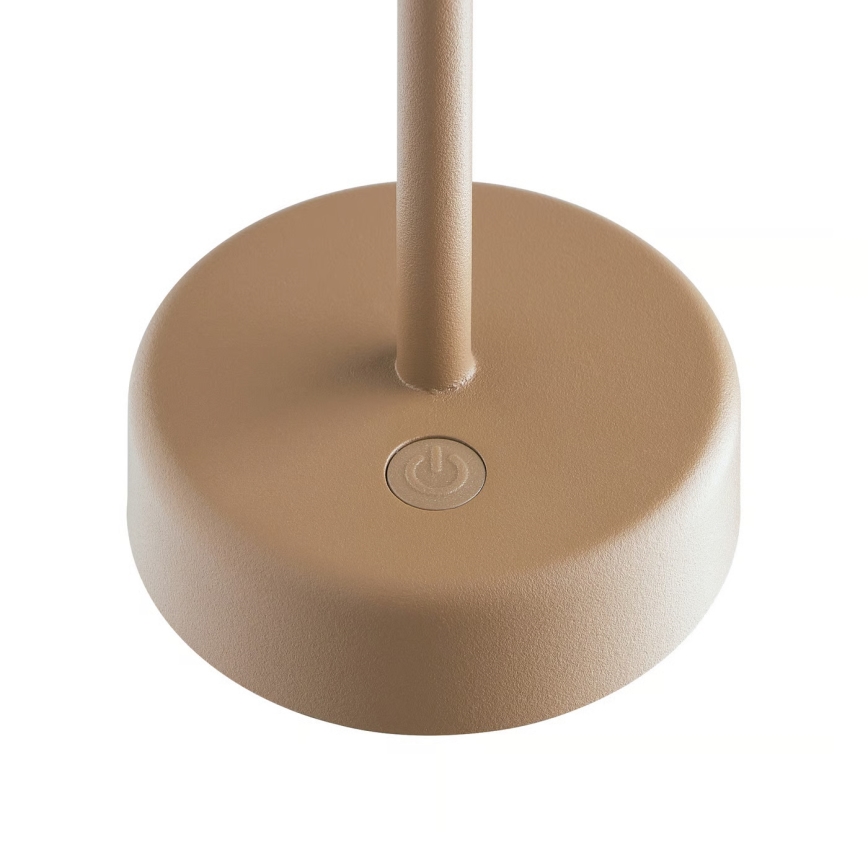 Nordlux - LED prigušiva punjiva spoljašnja stona lampa ELLEN LED/2,8W/3,7V 2200 mAh IP44 braon