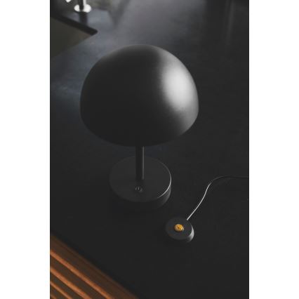 Nordlux - LED prigušiva punjiva stona lampa za spoljašnju upotrebu ELLEN LED/2,8W/3,7V 2200 mAh IP44 crna