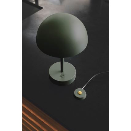 Nordlux - LED prigušiva punjiva spoljašnja stona lampa ELLEN LED/2,8W/3,7V 2200 mAh IP44 zelena