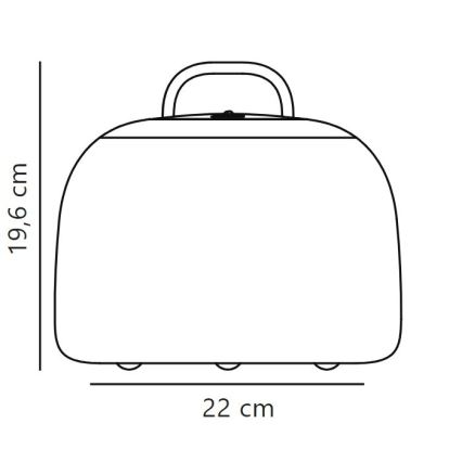 Nordlux - LED prigušiva spoljna prenosiva svetiljka KETTLE TO-GO LED/4,8W/3,7V 2x2200 mAh IP65