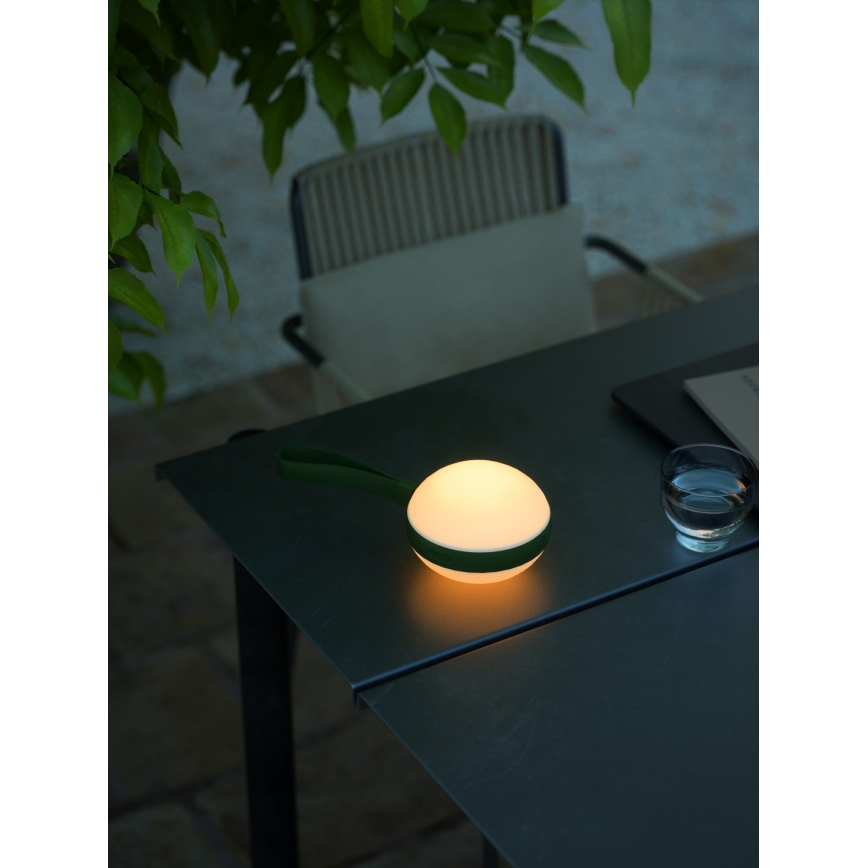 Nordlux - LED prigušiva spoljašnja prenosiva svetiljka BRING TO-GO LED/1W/3,7V IP54 1500 mAh zelena