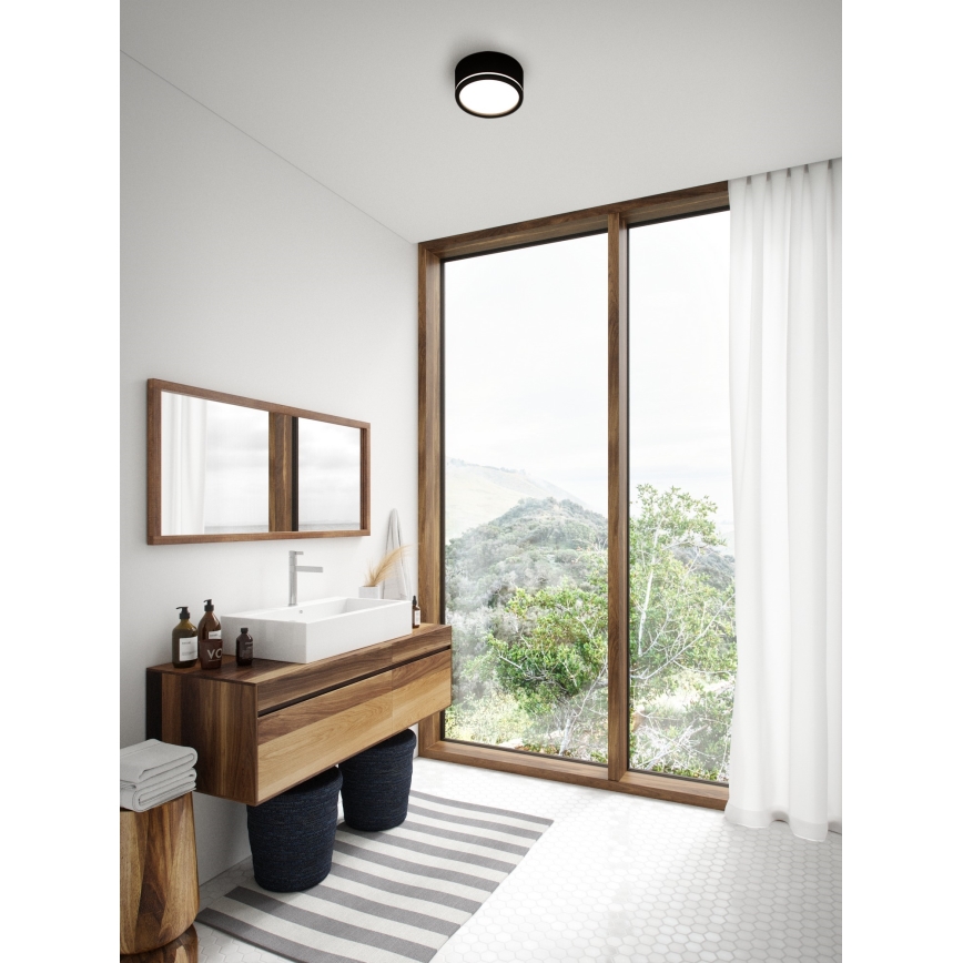 Nordlux - LED prigušiva spoljašnja zidna svetiljka AVA SMART LED/9,5W/230V 2700K IP54 crna