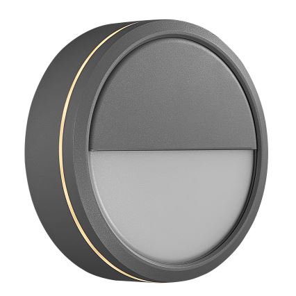 Nordlux - LED prigušiva spoljna zidna lampa AVA SMART LED/9,5W/230V 2700K IP54 siva