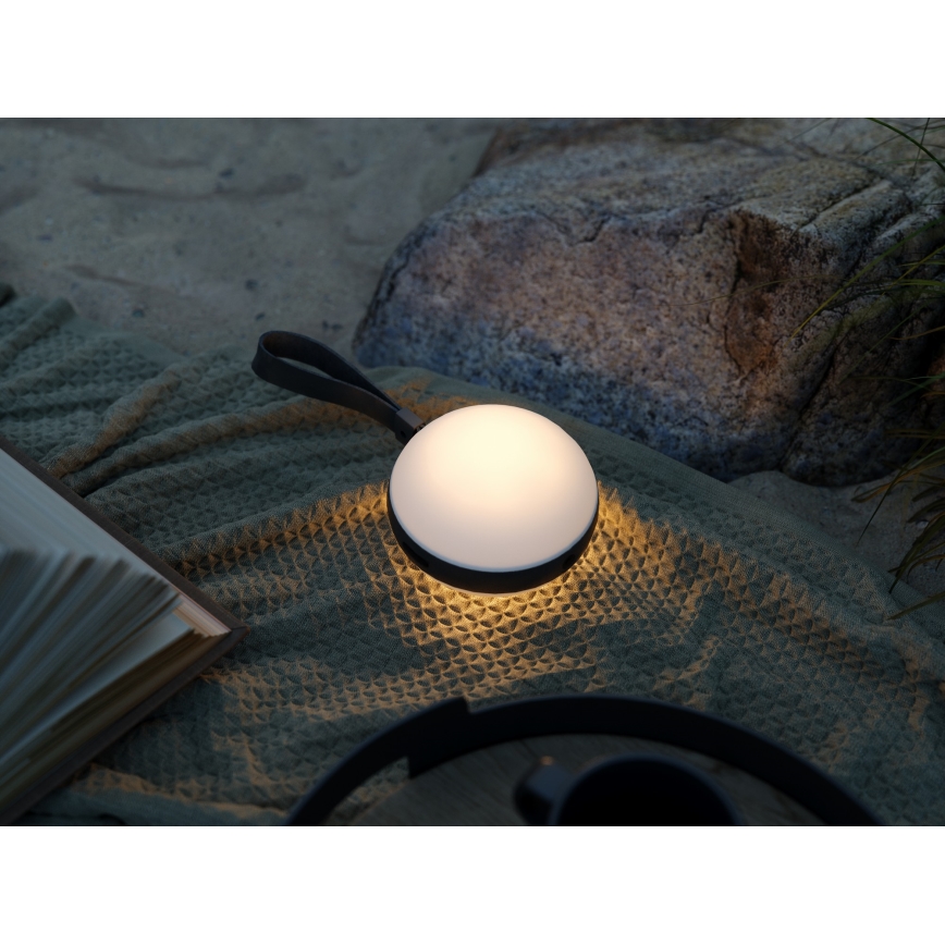 Nordlux - BRING TO-GO prenosna spoljašnja LED lampa, prigušiva, 1W/3,7V, IP54, 1500 mAh, crna
