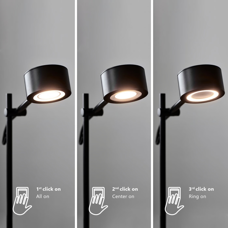 Nordlux - LED prigušiva stojeća lampa CLYDE 2xLED/4W/230V
