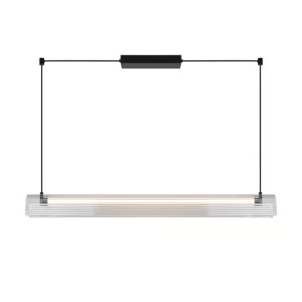 Nordlux - LED prigušiva luster na sajli ALIANI LED/20W/230V 3000K 100 cm crna/prozirna