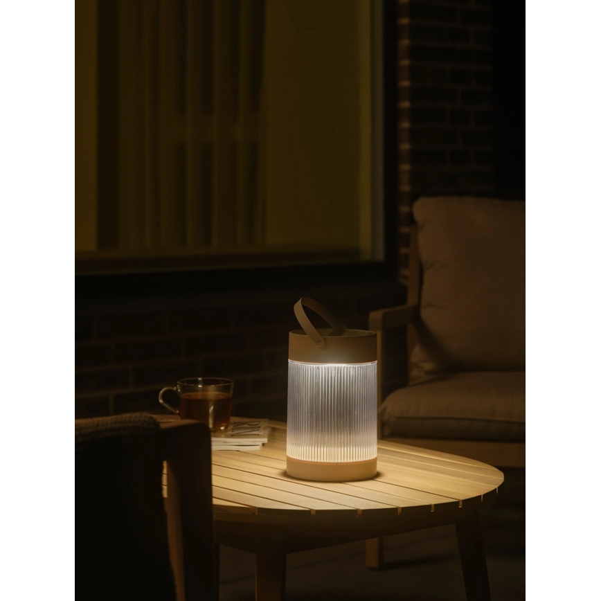 Nordlux - LED solarna lampa COUPAR LED/3,2W/3,7V bež
