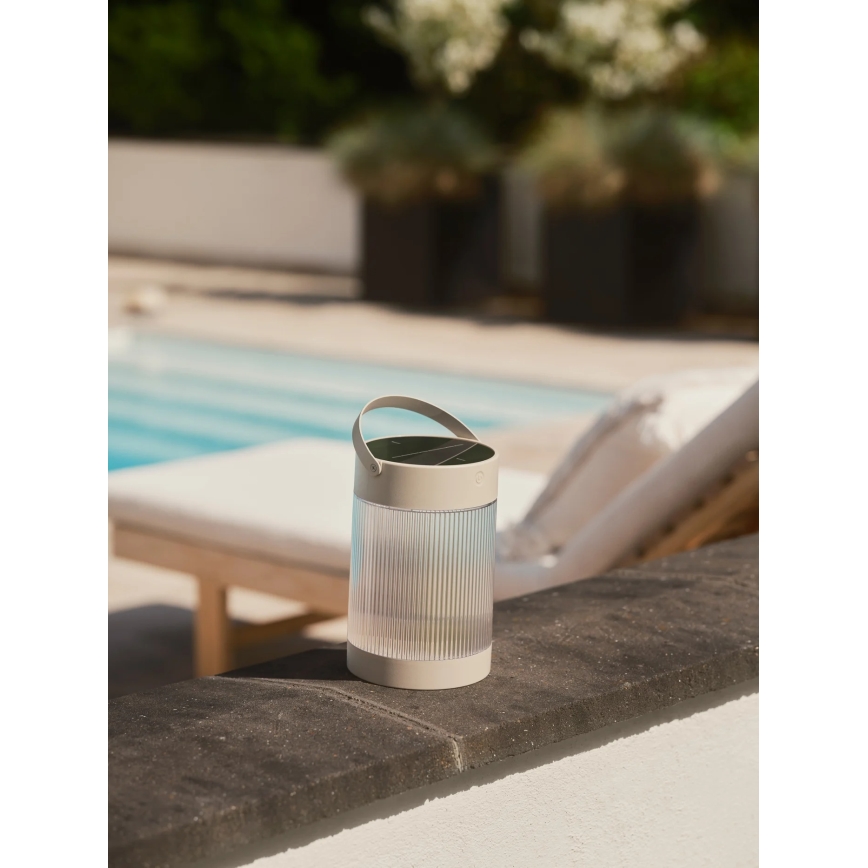 Nordlux - LED solarna lampa COUPAR LED/3,2W/3,7V bež