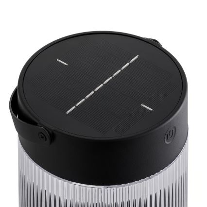 Nordlux - LED solarna lampa COUPAR LED/3,2W/3,7V crna