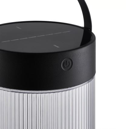 Nordlux - LED solarna lampa COUPAR LED/3,2W/3,7V crna