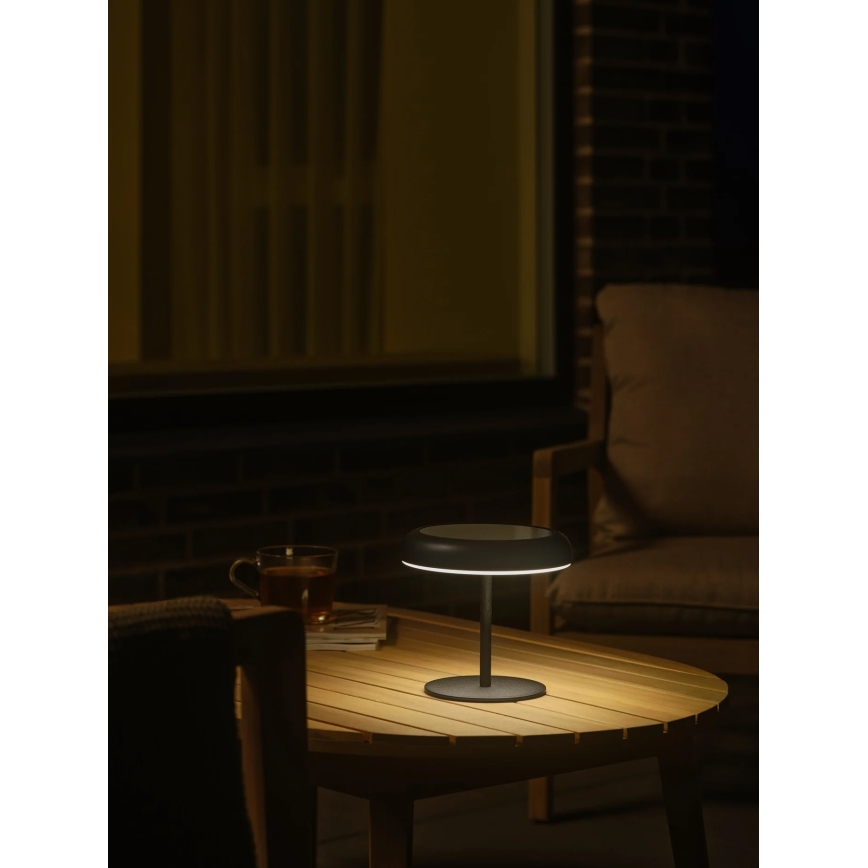 Nordlux - LED solarna lampa ELMER LED/2W/3,7V IP44 crna