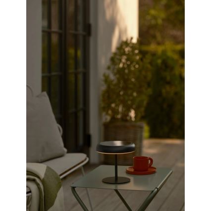 Nordlux - LED solarna lampa ELMER LED/2W/3,7V IP44 crna