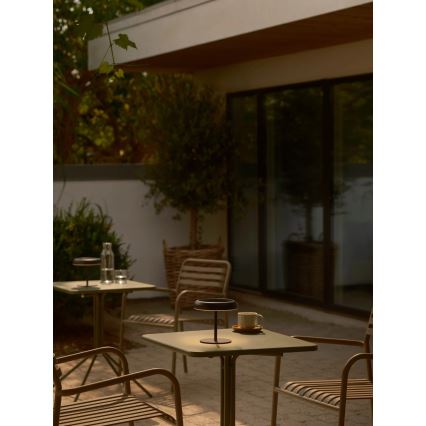 Nordlux - LED solarna lampa ELMER LED/2W/3,7V IP44 crna