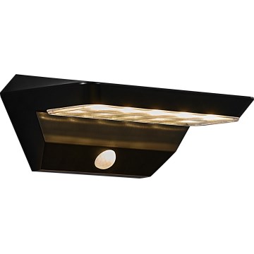 Nordlux - LED solarno zidno svetlo sa senzorom AGENA LED/5W/3,7V IP44 2200 mAh