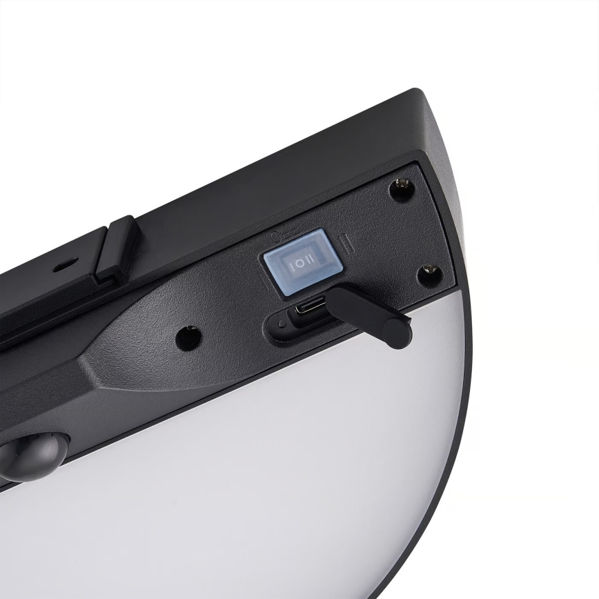 Nordlux - Solarno LED zidno svetlo sa senzorom MONAY, LED/5W/5V, 3000K, IP44, 2000 mAh, crno