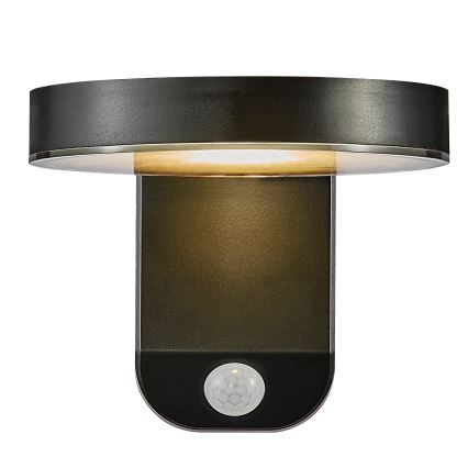 Nordlux - LED solarno zidno svetlo sa senzorom RICA LED/5W/3,7V IP44 2200 mAh okruglo