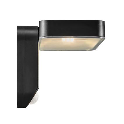 Nordlux - LED solarno zidno svetlo sa senzorom RICA LED/5W/3,7V IP44 2200 mAh četvrtasto