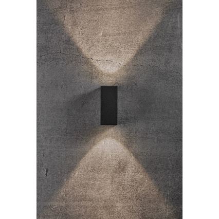 Nordlux - LED spoljna zidna svetiljka ASBOL LED/13,3W/230V 3000K IP44 crna