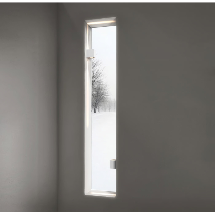Nordlux - LED spoljašnja zidna svetiljka CANTO 2xLED/5,5W/230V IP44 bela