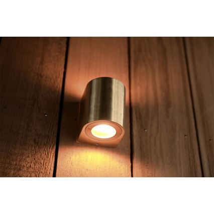 Nordlux - LED spoljašnje zidno svetlo CANTO 2xLED/5,5W/230V IP44 zlatno