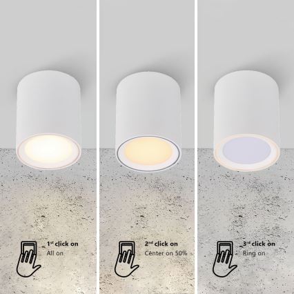 Nordlux - LED prigušiva spot svetiljka FALLON LONG LED/5,5W/230V bela