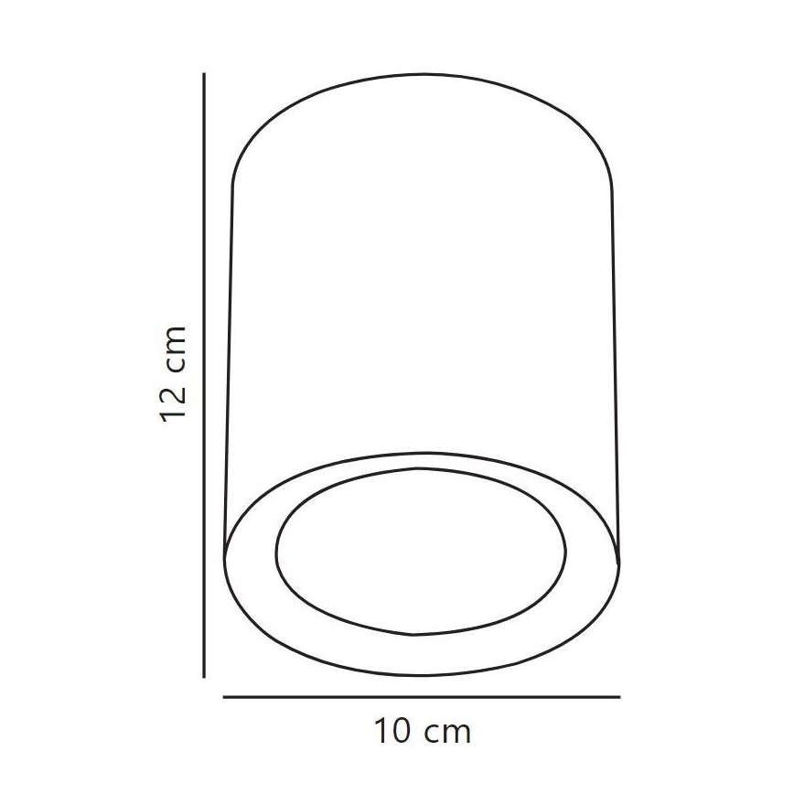 Nordlux - LED prigušiva spot svetiljka FALLON LONG LED/5,5W/230V bela