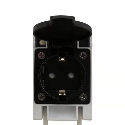 Nordlux - LED svetlo za montažu ispod ormarića sa utičnicom MALAIKA LED/6W/230V 3000K IP44 bela