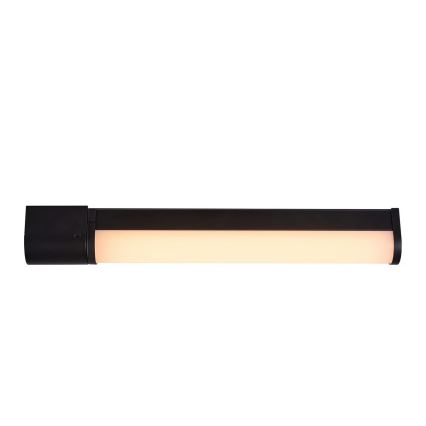 Nordlux - LED svetlo za montažu ispod ormarića sa utičnicom MALAIKA LED/6W/230V IP44 crna