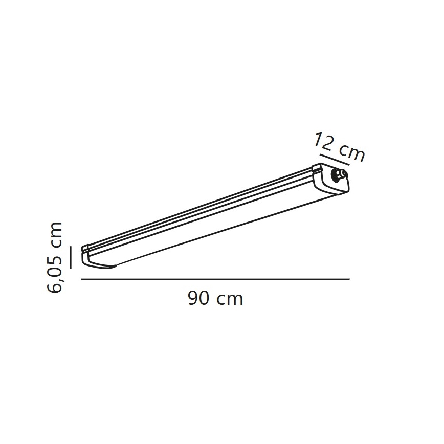 Nordlux - LED tehničko svetlo BURBANK LED/31W/230V 4000K IP65