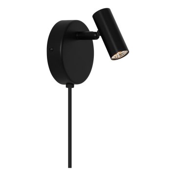 Nordlux - LED zidno spot svetlo OMARI LED/3,2W/230V crna