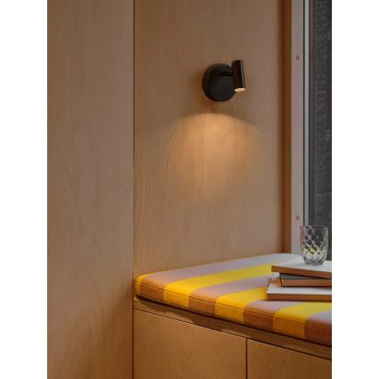 Nordlux - LED zidno spot svetlo OMARI LED/3,2W/230V crna