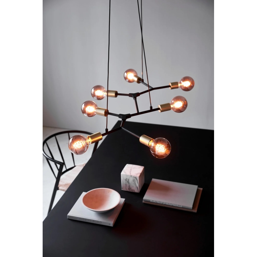 Nordlux - Luster na kablu JOSEFINE 7xE27/60W/230V