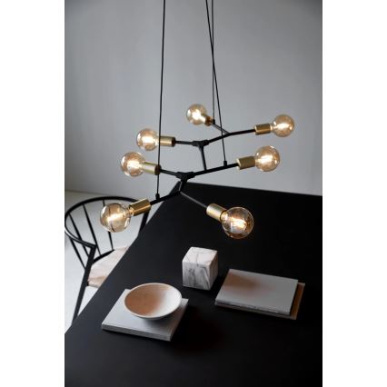 Nordlux - Luster na kablu JOSEFINE 7xE27/60W/230V