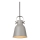Nordlux - Luster na sajli ADRIAN 1xE27/25W/230V prečnik 16 cm siva