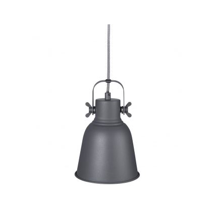 Nordlux - Luster na sajli ADRIAN 1xE27/25W/230V prečnika 16 cm antracit