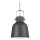 Nordlux - Luster na sajli ADRIAN 1xE27/40W/230V prečnik 25 cm antracit