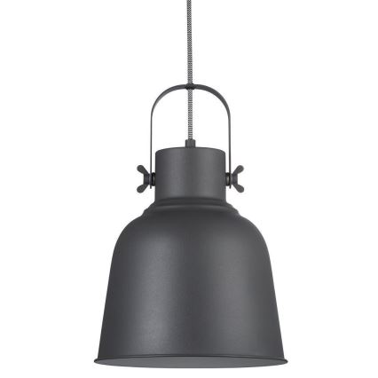 Nordlux - Luster na sajli ADRIAN 1xE27/40W/230V prečnik 25 cm antracit