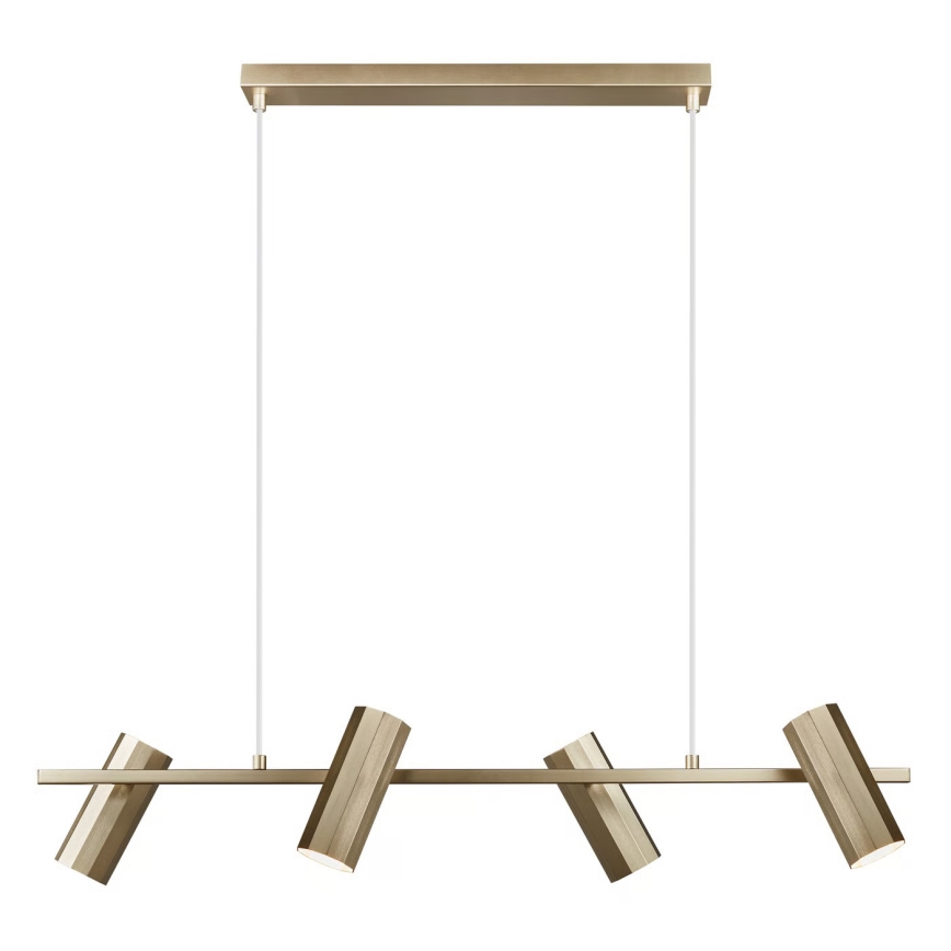 Nordlux - Luster na sajli ALANIS 4xGU10/15W/230V mesing