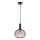 Nordlux - Luster na sajli ALTON 1xE27/60W/230V, crni
